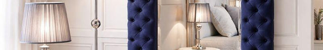 Classic Chesterfield Tufted Full-Length Upholstered Bedroom Mirror- Luxury Mirror