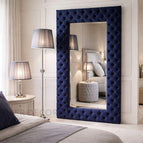 Midnight Indigo Suede Velvet