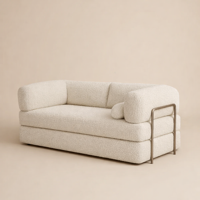 The Teddy Block Sofa- 5-in-1 Modern Adjustable Sofa Cum Bed for Guest Room, Kids Room, Bedroom or Living Room- Custom Fabric and Size