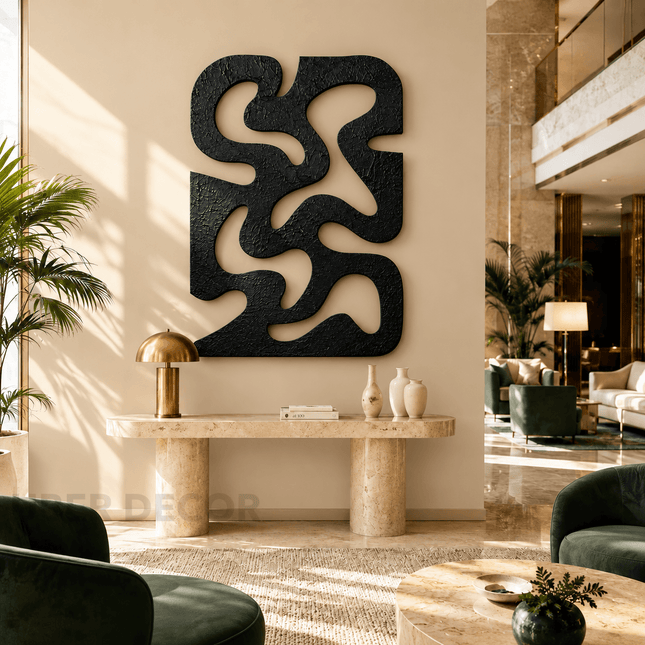 Organic Maze Japandi Wall Art - product image 1