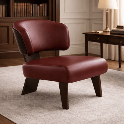 Modena Eleganza – Italian Minimalist Fabric Lounge Chair for Living Room & Leisure Spaces