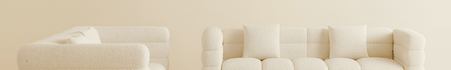 Tampa 3 Seater Luxury Modern Japandi Sofa for Living Room with Gold Legs Customisable Designer Sofa