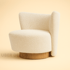 Ivory Textured Boucle