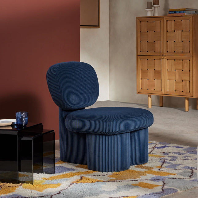 Prism Rest Kids Room Chair Mid Century Modern Scandinavian Inspired Upholstered Fixed Base Creative Chair Living Room and Bedroom