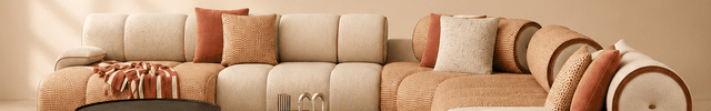 Alicante Luxury Modern Modular Sofa with Rounded Cushion Design Customisable Designer Couch for Premium Lounge Spaces