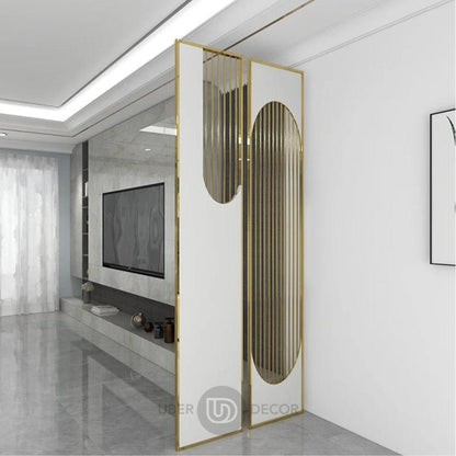 Elite Metal Room Partition Wall Room Divider - Customizable Metal Room Separator