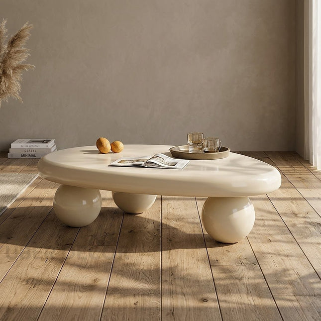 Rhine Lucido Italian Postmodern Standing Coffee Table Versatile Design for Living Room Study and Lounge Spaces