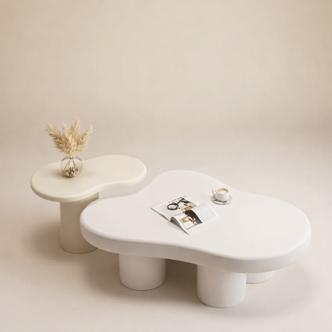 Spiti Coffee Table Contemporary Sculptural Center Table Inspired By Mid Century Modern Japandi Scandinavian Design Solid Wood For Living Room