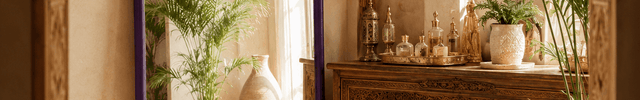 Sahara Organic Full Length  Moroccan Floor Mirror