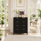 4 Drawer / Black