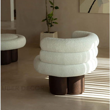 CLOUDFORM – Modern Sculptural Accent Chair for Living Room, Lounge & Boutique Spaces