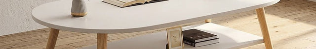 Orinoco Luxe Modern Coffee Table Versatile Round Centerpiece for Living Room or Dressing Corners