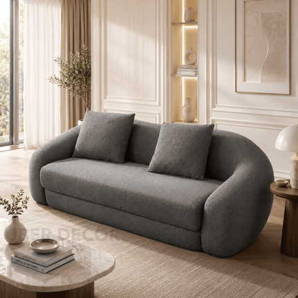 Sedona cloud-lounge sofa bed – lifestyle view in contemporary living room India