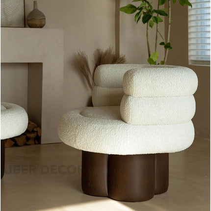 CLOUDFORM – Modern Sculptural Accent Chair for Living Room, Lounge & Boutique Spaces