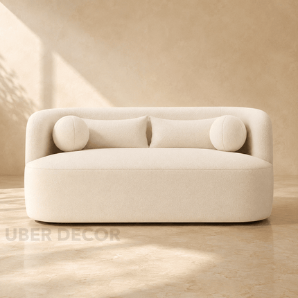 Aelira 68" Loveseat- Classic Cushioned 2 Seater Upholstered Sofa for Small Living Room or Bedside Couch