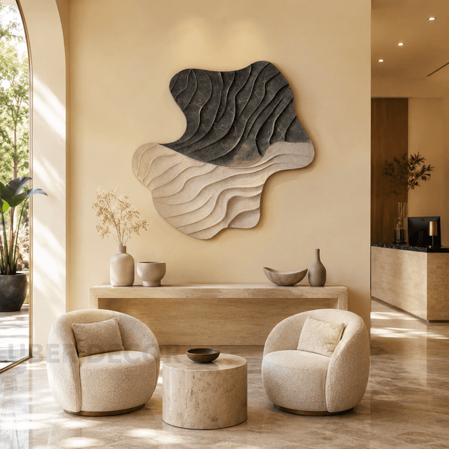 Flowing Terrain Japandi Wall Art - product image 1