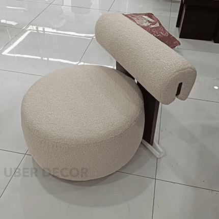 Siya Modern Unique Accent Chair with Backrest – Nordic Living Room Furniture