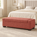 Dusty Red Jute-Linen