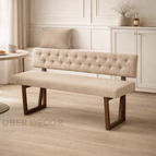Warm Beige Jute-Linen