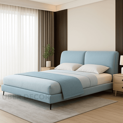 Snooze Line Contemporary Curved Bed – Bedroom Simplicity Reimagined