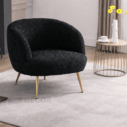 Maison Elara Upholstered Chair - Modern Furniture for Living Room, Bedroom and Foyer