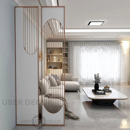 Elite Metal Room Partition Wall Room Divider - Customizable Metal Room Separator