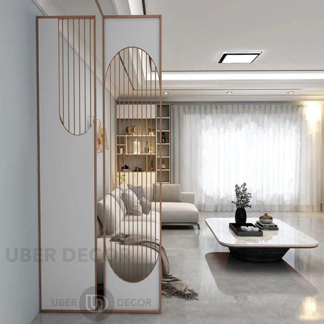 Elite Metal Room Partition Wall Room Divider - Customizable Metal Room Separator