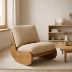 Raw Linen Beige Jute–Linen Blend