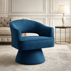 Petrol Blue Suede Velvet