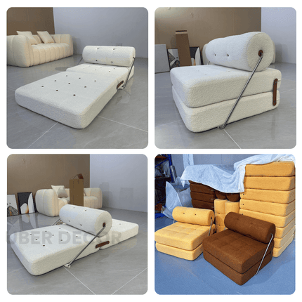 ZenFold – Modern Folding Recliner Lounge Chair for Living Room & Relaxation Spaces