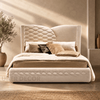 Pearl Beige Suede Velvet