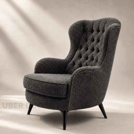 Tovin Tufted Wingback Accent Chair – Modern Classic for Bedroom