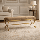 Fawn Brown Textured Boucle