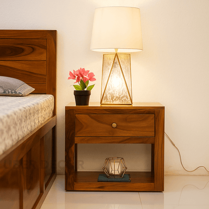 HavenWood Japandi Modern Platform Customisable Bed for Master Bedroom