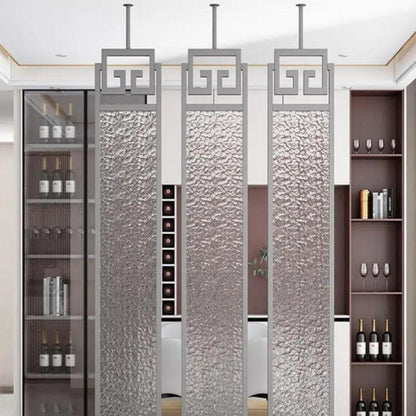 Bespoke Metal Room Divider Wall Stainless Steel Room Partition Screen - Customizable Metal Room Separator