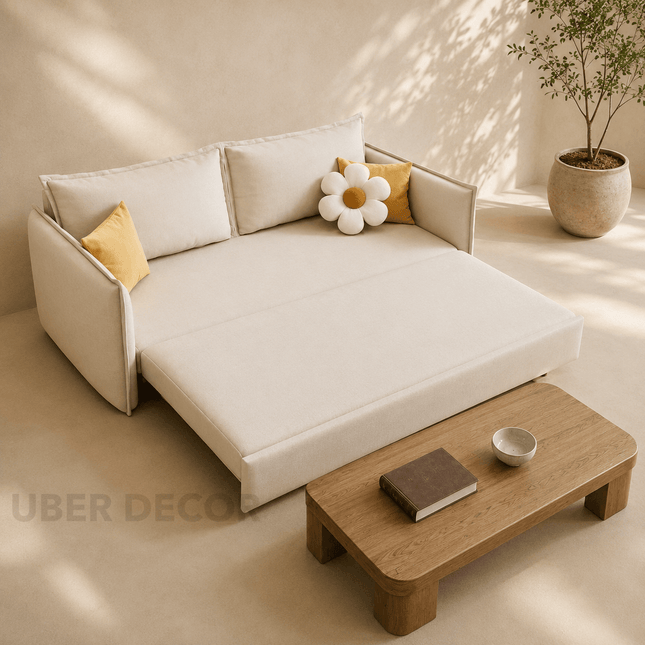 Avenza Everyday Pull-Out Sofa Bed – Convertible Sleeper for Guests