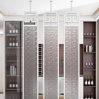 Bespoke Metal Room Divider Wall Stainless Steel Room Partition Screen - Customizable Metal Room Separator