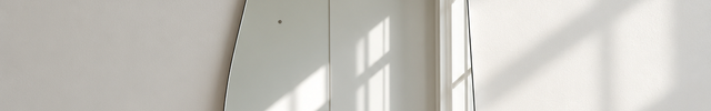 Vera Frameless HD Mirror – Full-Length Asymmetrical Wall Mirror for Entryway, Bedroom & Living Room — complete product view