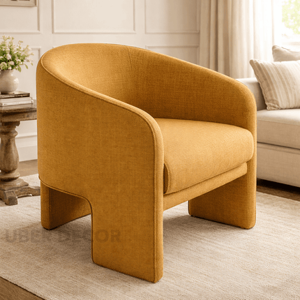 Luna Moda – Modern Accent Chair for Living Room & Lounge Spaces