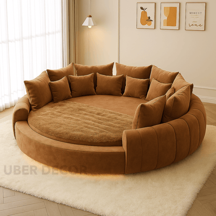 Doze Dome Round Cloud Bed – Luxe Living Room & Lounge Highlight