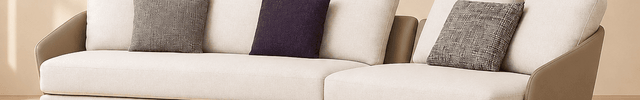 Venetian Luxe - Traditional & Mediterranean Style - Curved Sofa - For Living Room