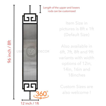 Bespoke Metal Room Divider Wall Stainless Steel Room Partition Screen - Customizable Metal Room Separator