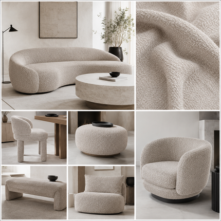 CANVAS - Upholstery Fabric- Greige