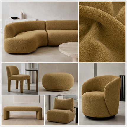 CANVAS - Upholstery Fabric- Golden Ochre