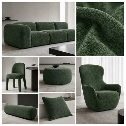 CANVAS - Upholstery Fabric- Forest Green