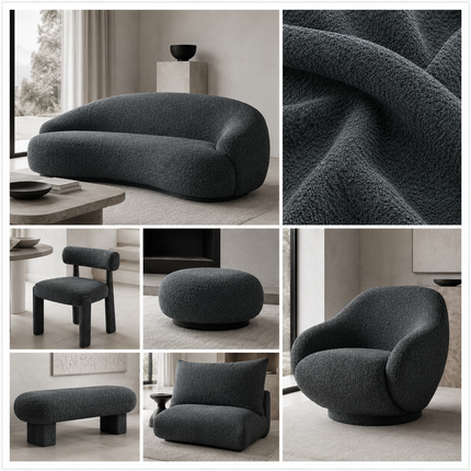 CANVAS - Upholstery Fabric- Gunmetal Grey