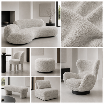 CANVAS - Upholstery Fabric- Silver Gray