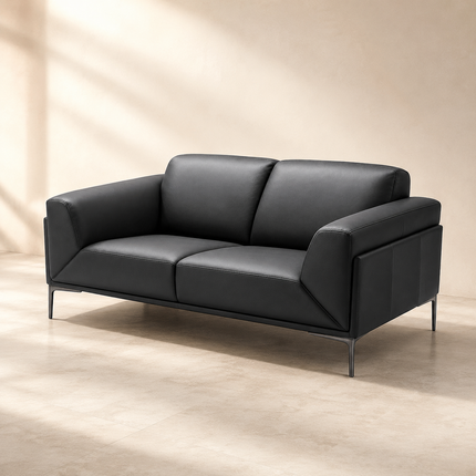 Neyra 68" 2-Seater Modern Loveseat Customisable Square Arm Sofa for Living Room or Office