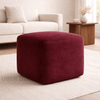 Burgundy Wine Suede Velvet