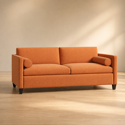 Tallinn 67" Upholstered 2 Seater Couch Spacious Modern Sofa for Stylish Interiors